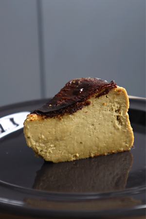 Hojicha (Roasted Green Tea) Basque Burnt Cheesecake | Baking Kit | makes 1x 7" cake