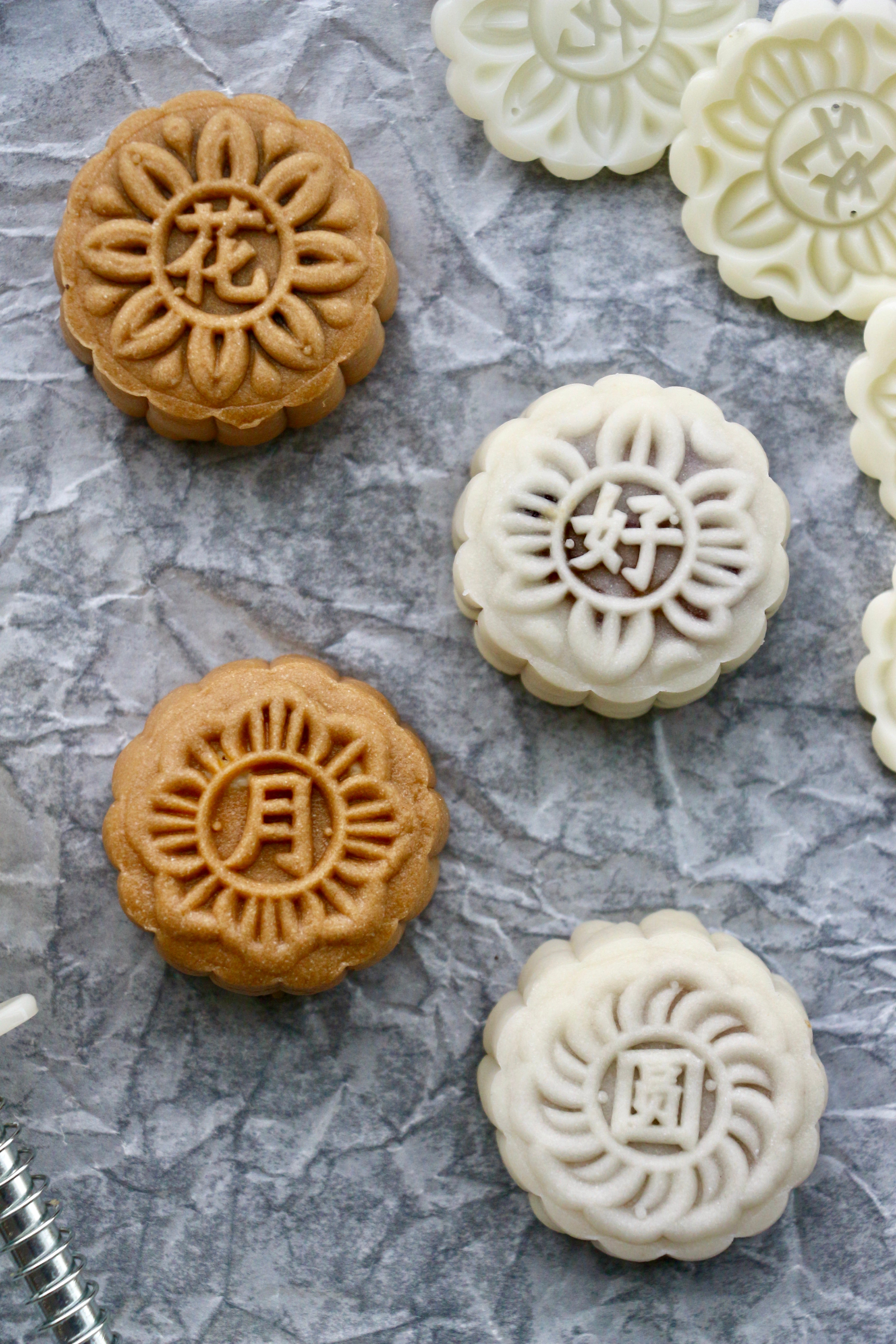 Mooncake Mold, Assorted (50g–60g, 4-6 Designs)