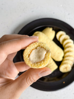 Tokyo-Banana Inspired Vanilla Sponge Cake w/ Banana Custard | Baking Kit | makes 6x servings