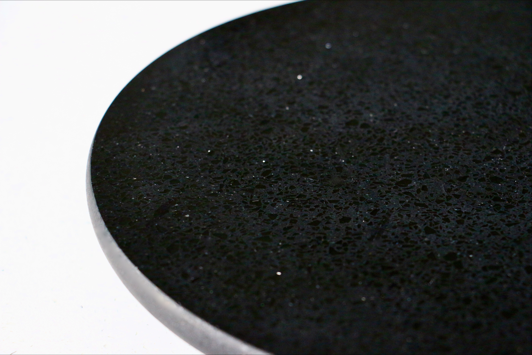 12" Quartz Dessert & Cake Turntable in Sexy Black