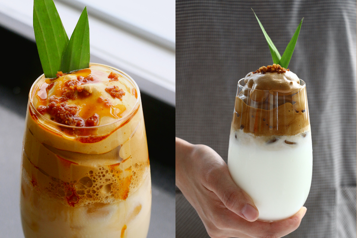 gula melaka dalgona coffee recipe