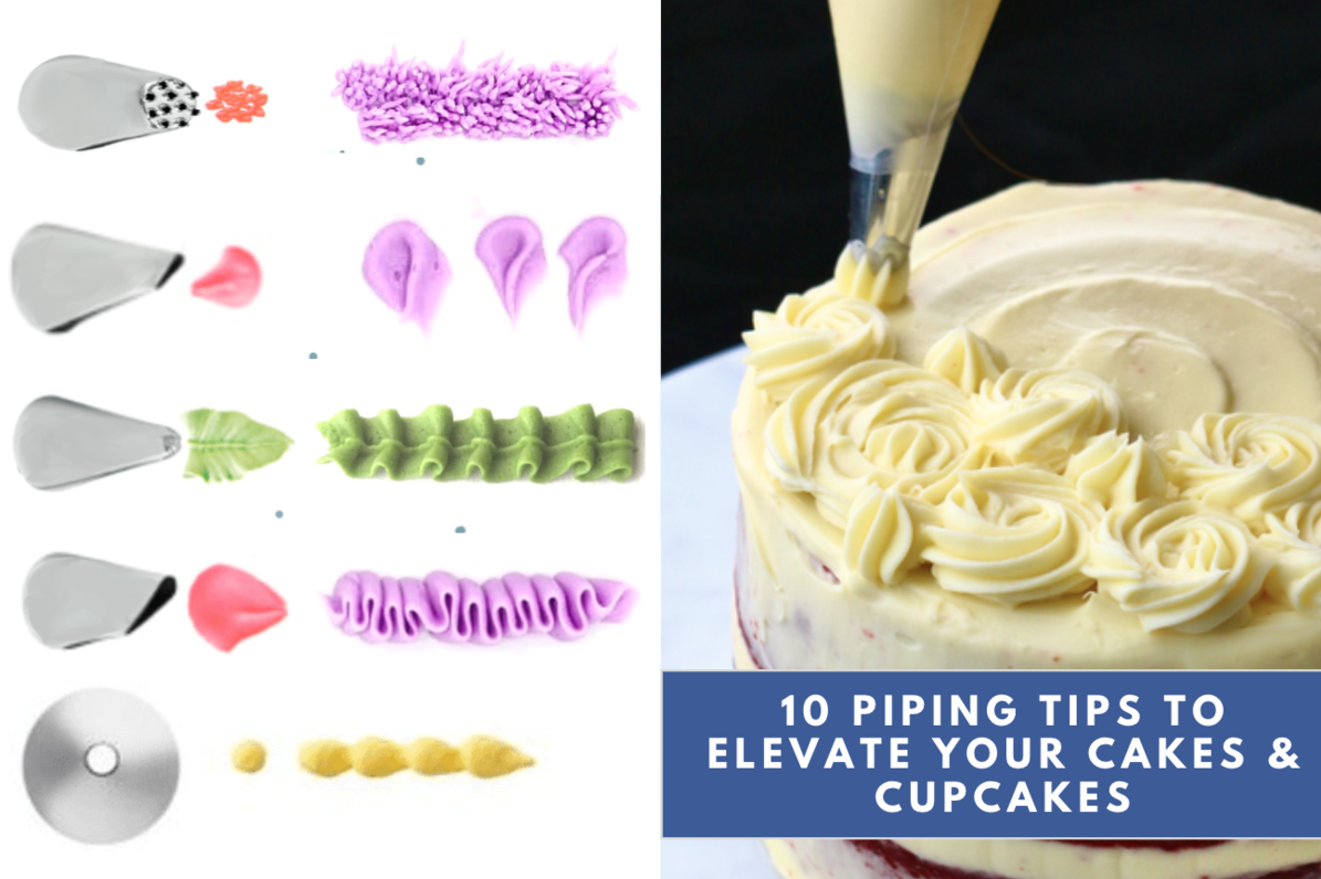 10 MustHave Wilton Piping Tips and When/How To Use Them Bakestarters