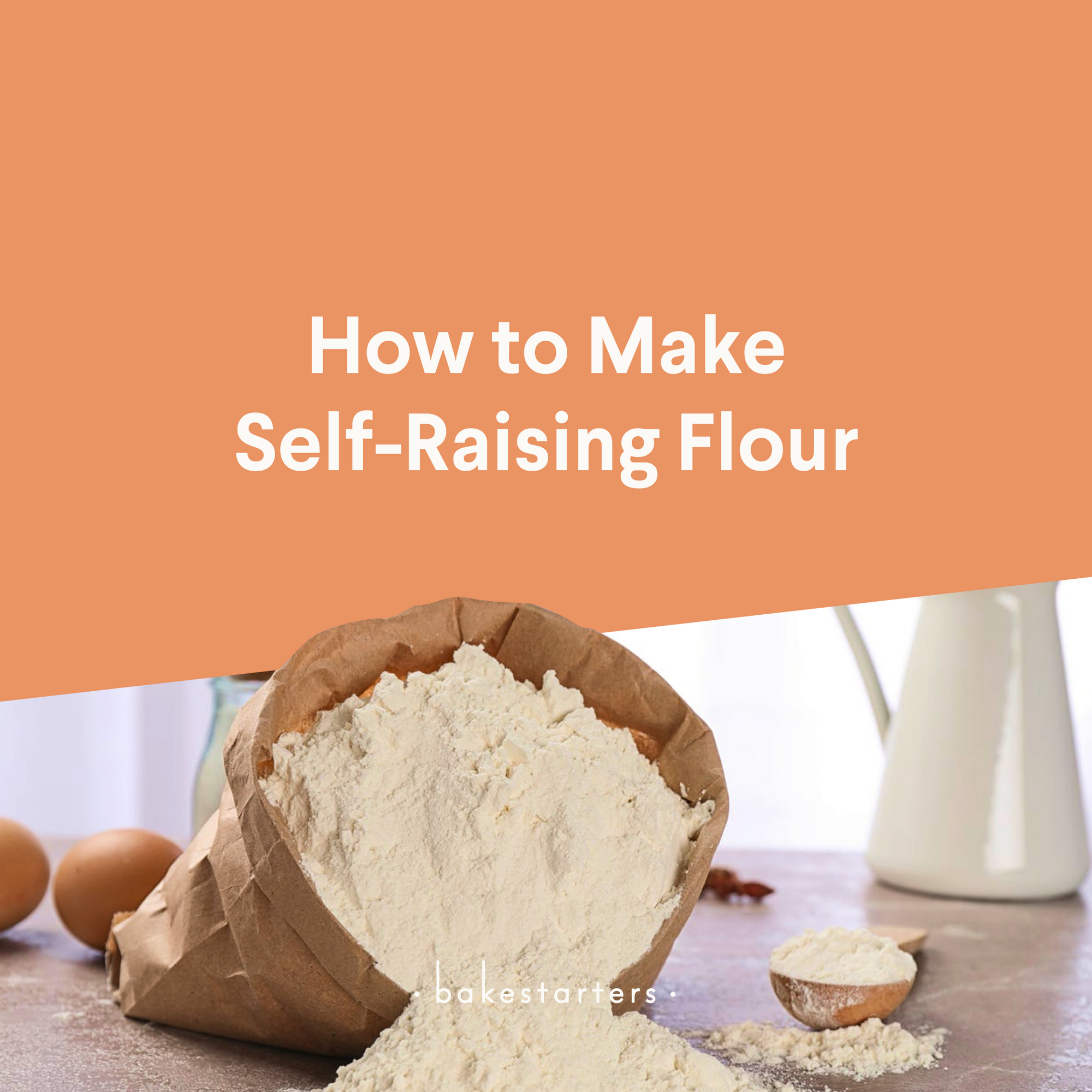 In A Pinch? This Is How To Make Self-Raising Flour With Plain Flour, Salt, And Baking Powder