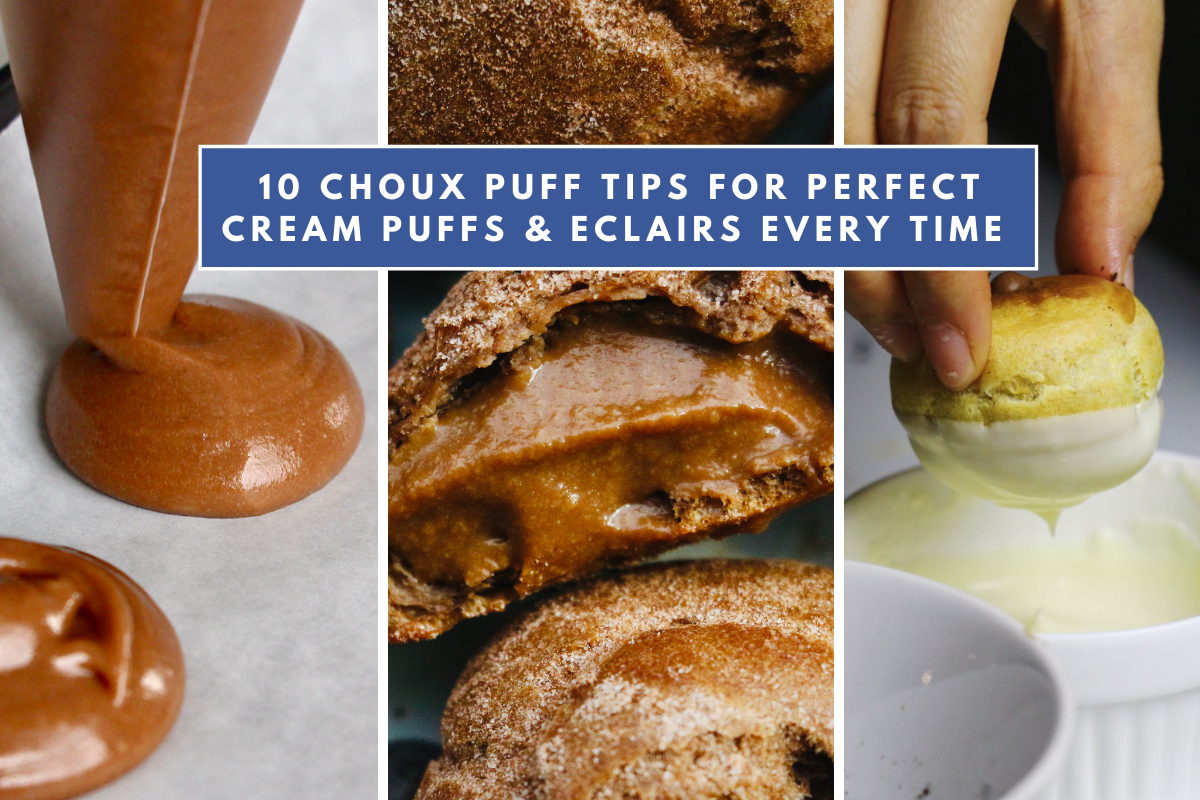 10 Tips To Making The Best Choux Pastry For Your Eclairs, Profiteroles and Cream Puffs