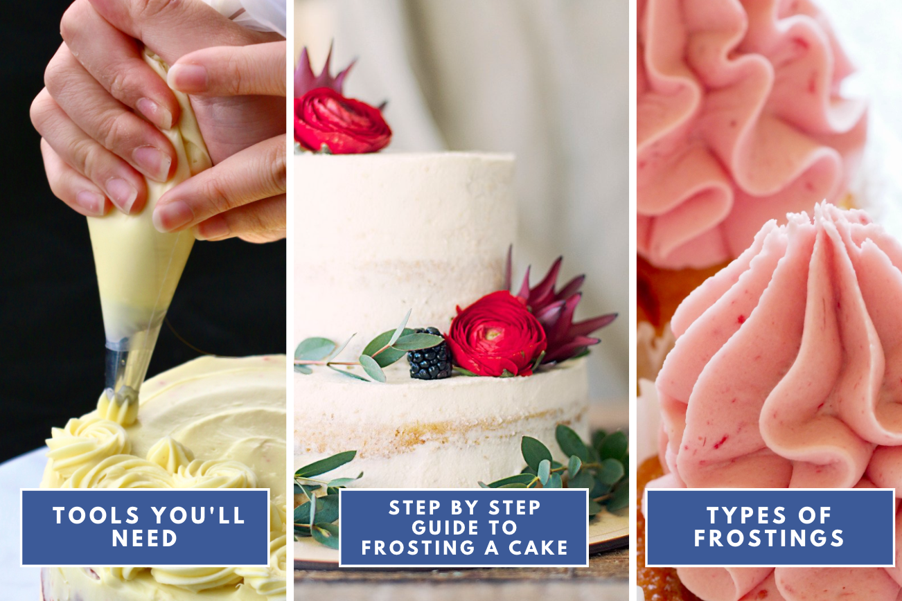 complete guide to frosting a cake