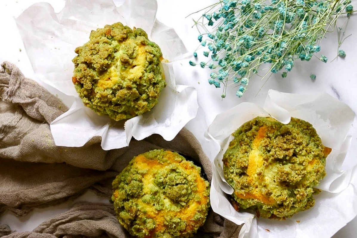 kaya pandan muffin recipe