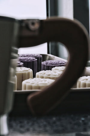 Pursuit Of Mooncake | Makes ~32x No-Bake Snowskin Mooncakes | Osmanthus Citrus Almond | Purple Yam Black Sesame Walnut