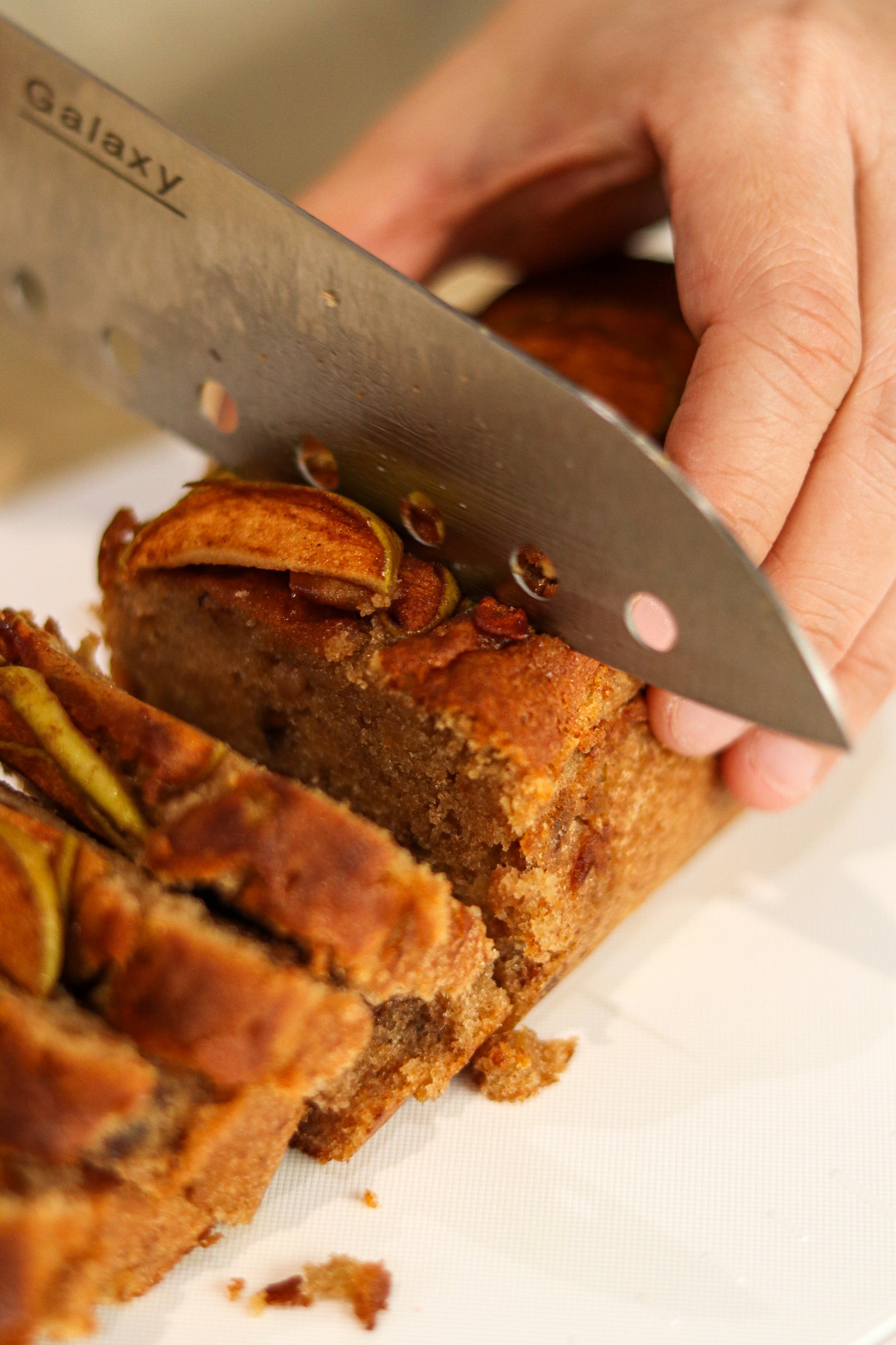 Apples, Spice, And Everything Nice | Apple, Cinnamon, Walnut Loaf Cakes (makes ~2x medium loaf cakes)
