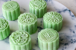Harmony Of Heritage | Makes ~32x No-Bake Snowskin Mooncakes | Ondeh Ondeh | Red Date, Walnut, Honey Sesame