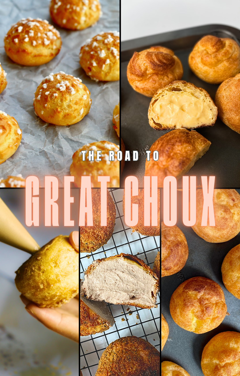 The Road To Great Choux — Bakestarters' Virtual Choux Pastry Course