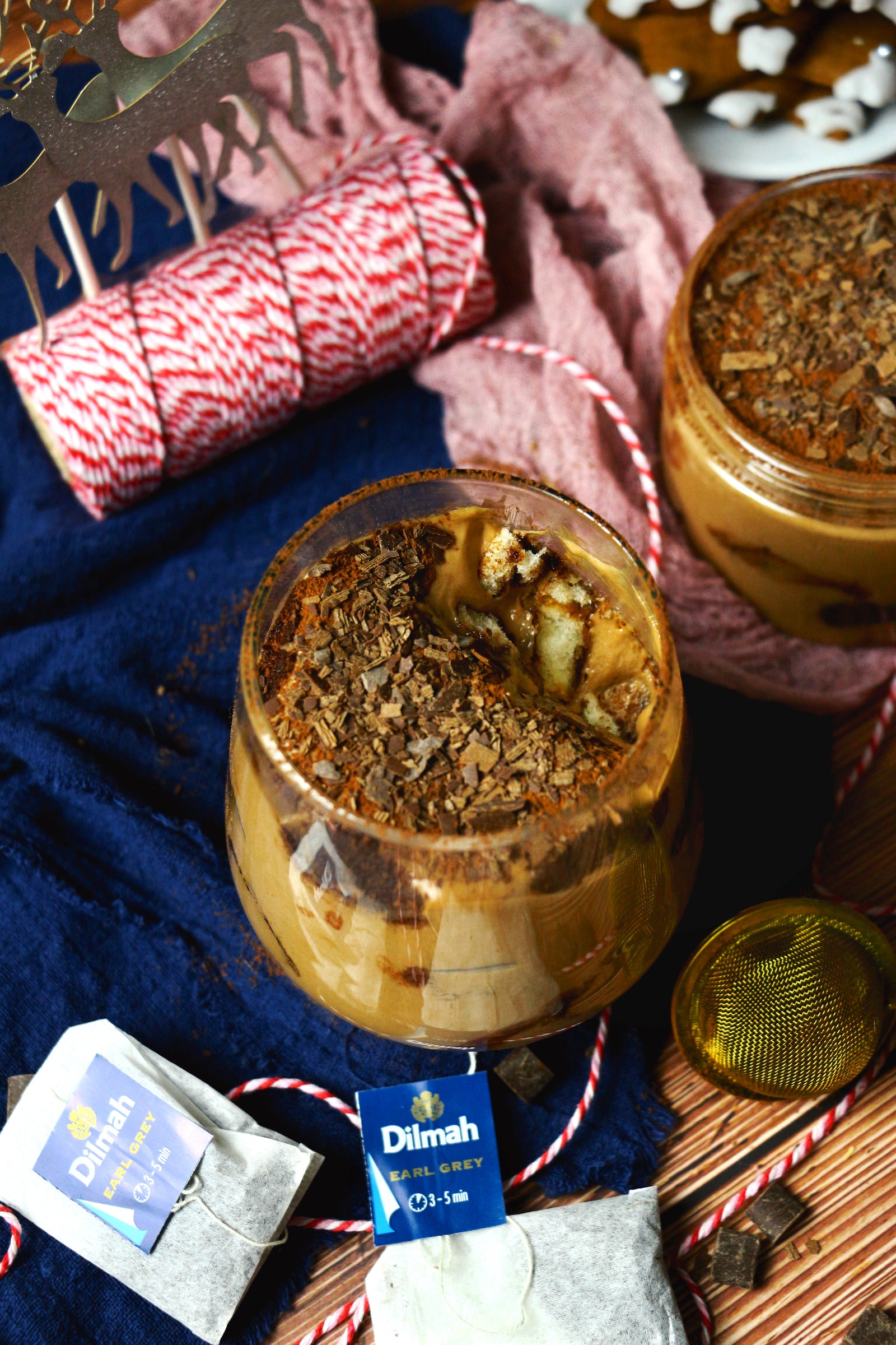 Earl's Tea-ramisu | No-Bake Earl Grey-Dark Chocolate Tiramisu (makes 8-10 servings)