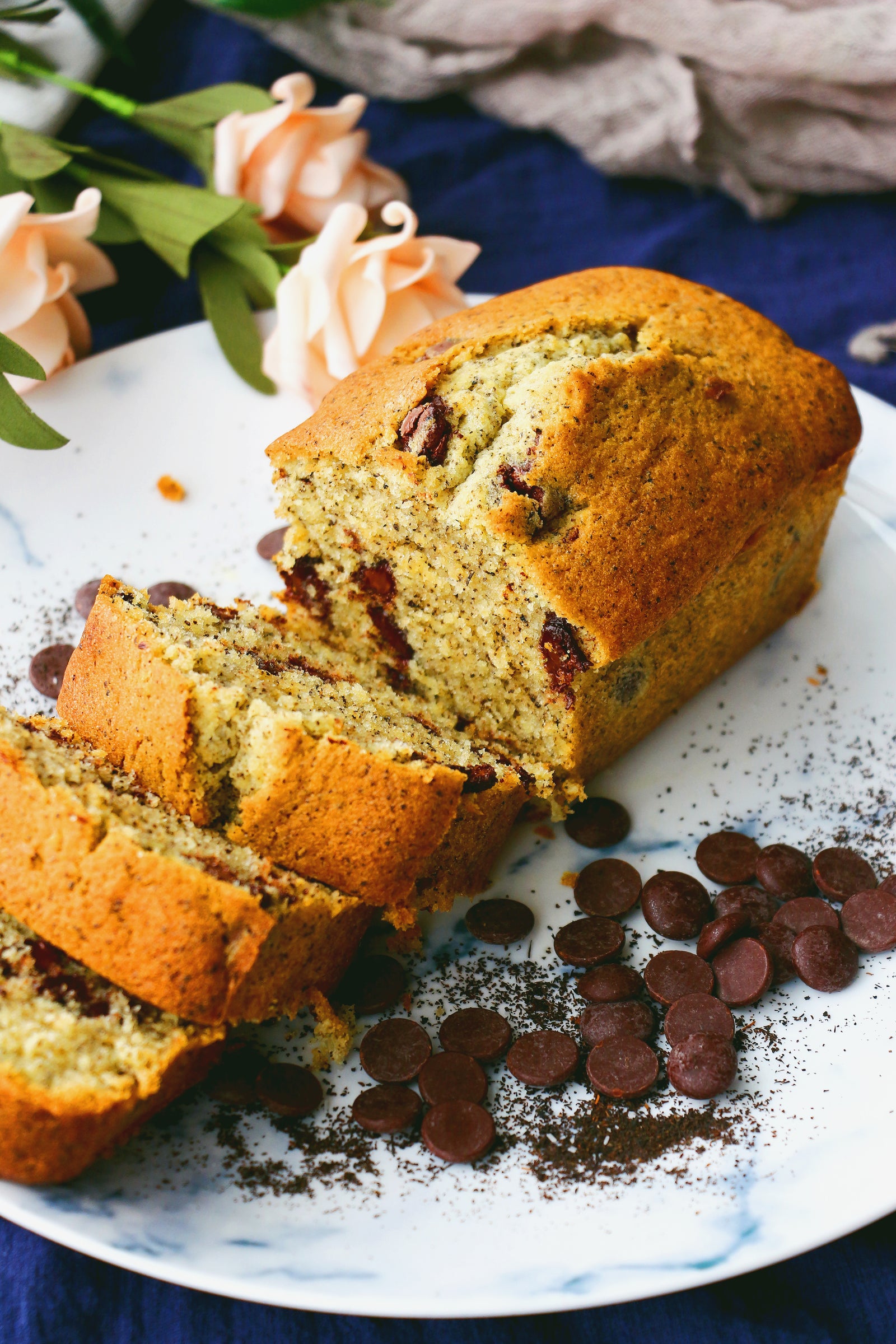 Roy-Earl-Tea | Earl Grey Dark Chocolate Loaf Cakes (makes 2x loaves)