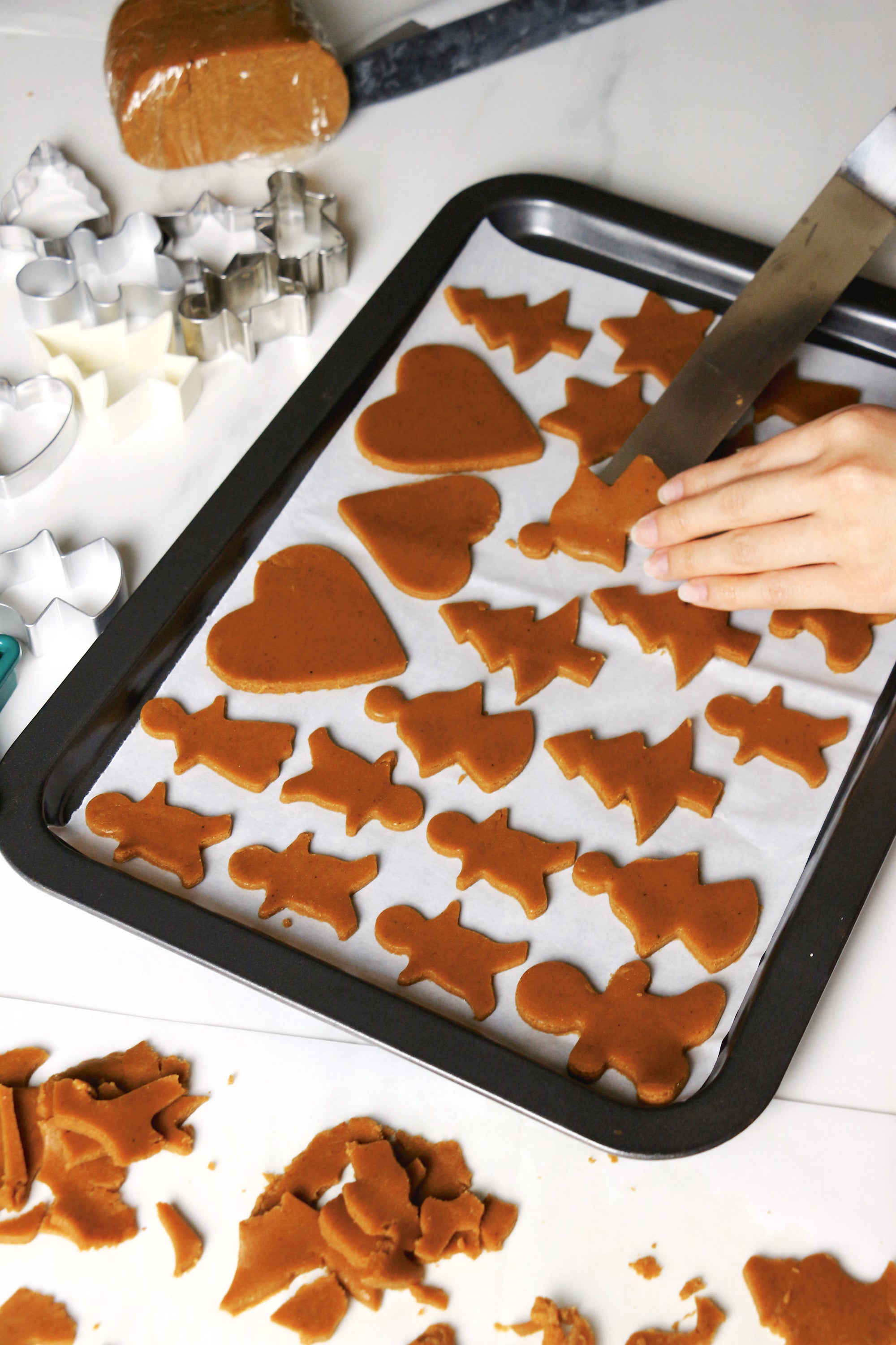 Gingerbread Babies (Comes with cookie cutters & makes ~75 cookies)