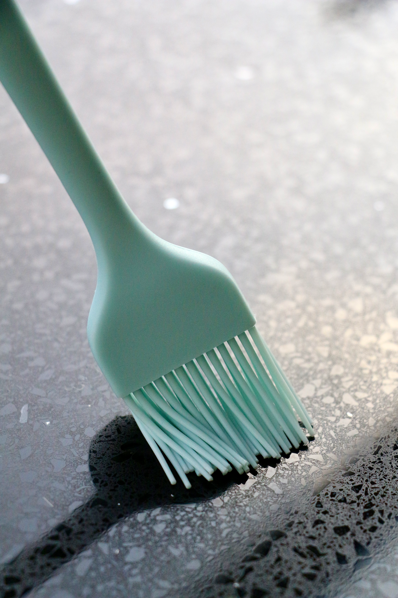 Baby Blue Spatula & Silicone Pastry Brush Set (Regular-sized)