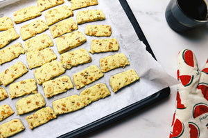 Chunky Pistachio | Pistachio Shortbread Cookies (~35 cookies)