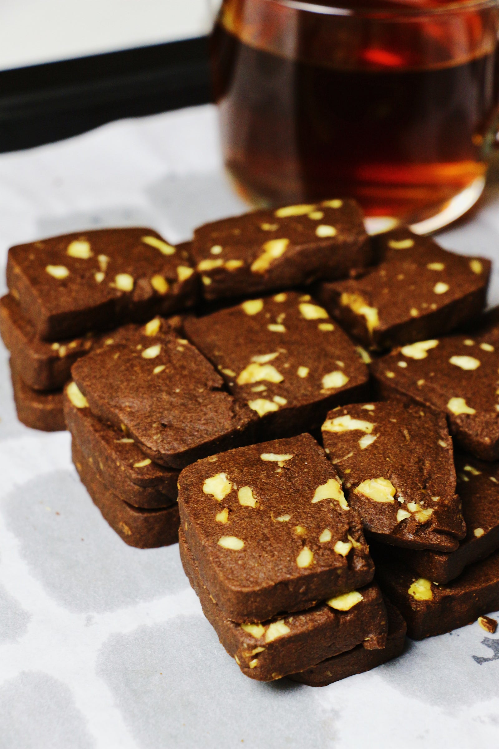 Sir Choc & Nuts | Walnut Chocolate Shortbread Cookies (~29 cookies)