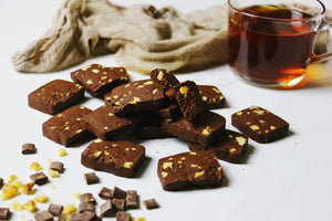 Sir Choc & Nuts | Walnut Chocolate Shortbread Cookies (~29 cookies)