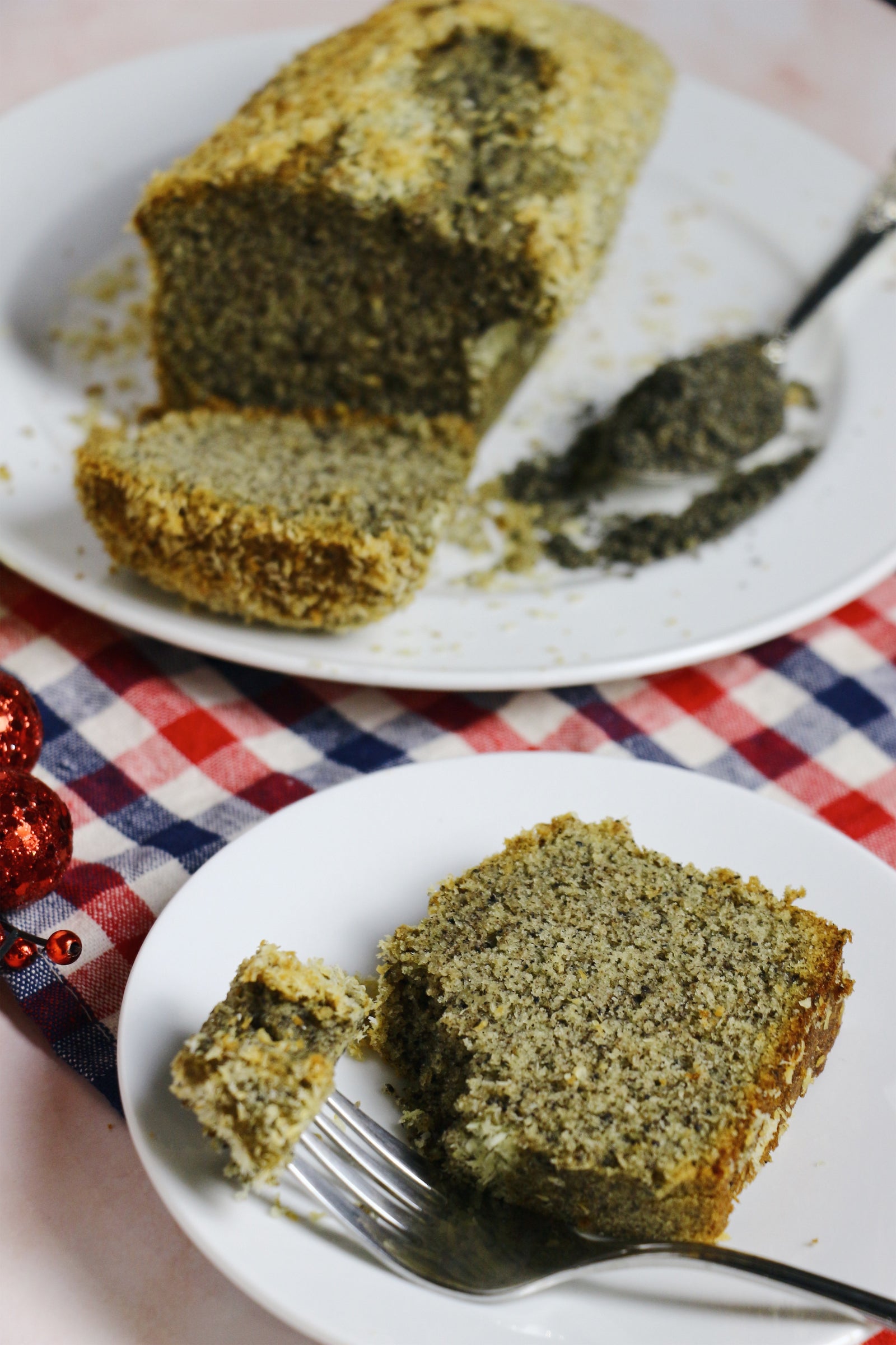 Seeing Sesame | Black Sesame Coconut Loaf Cakes (makes 2x loaves)