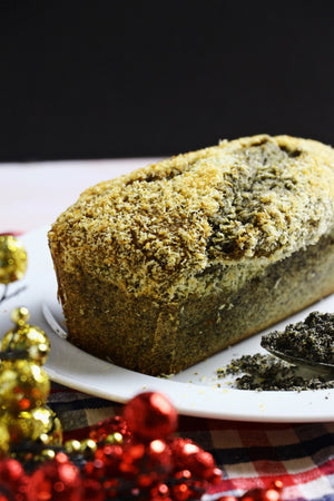 Seeing Sesame | Black Sesame Coconut Loaf Cakes (makes 2x loaves)