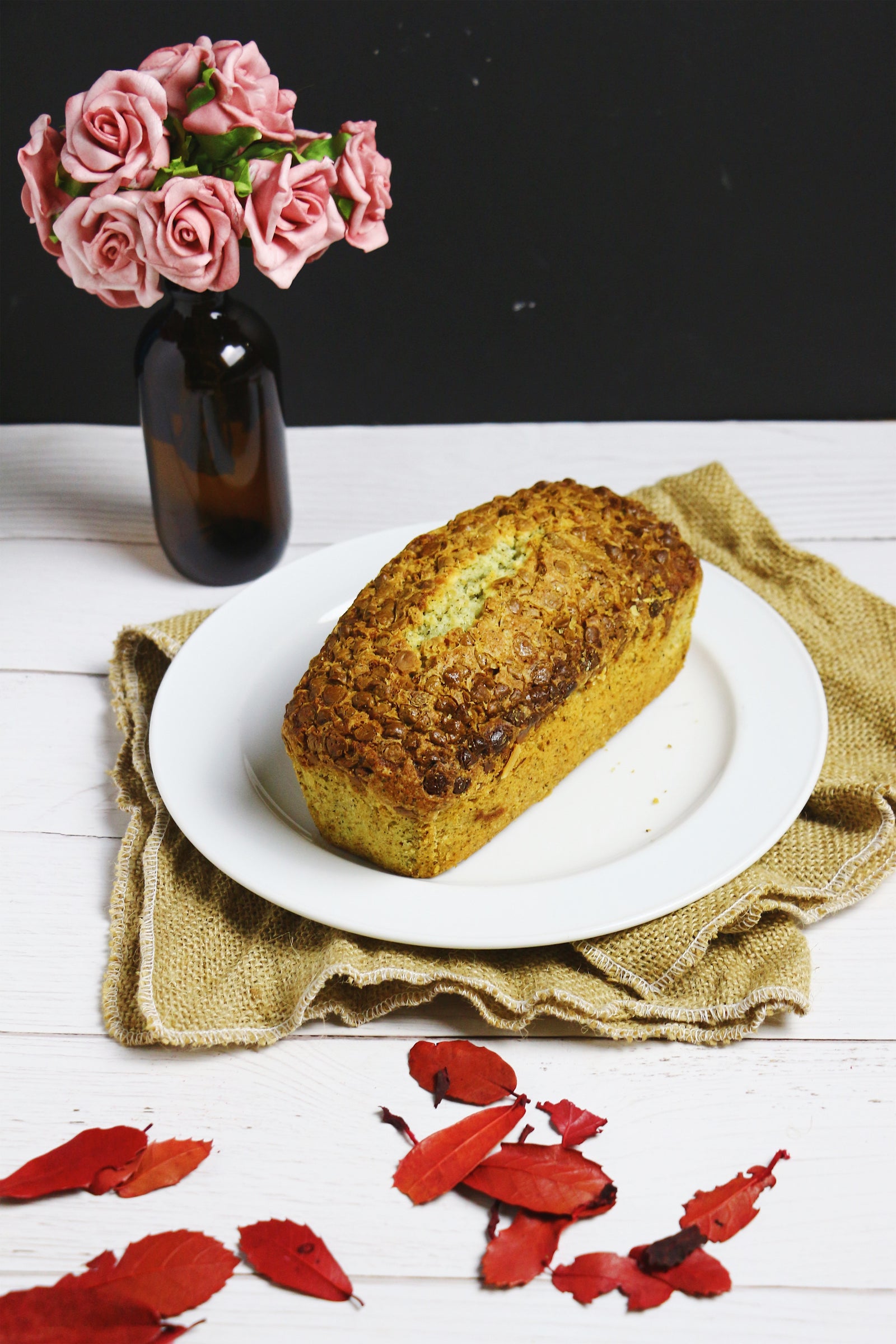 Lush Loaves | Earl Grey, Rose, & White Chocolate Chip Loaf Cakes (makes 2x loaves)