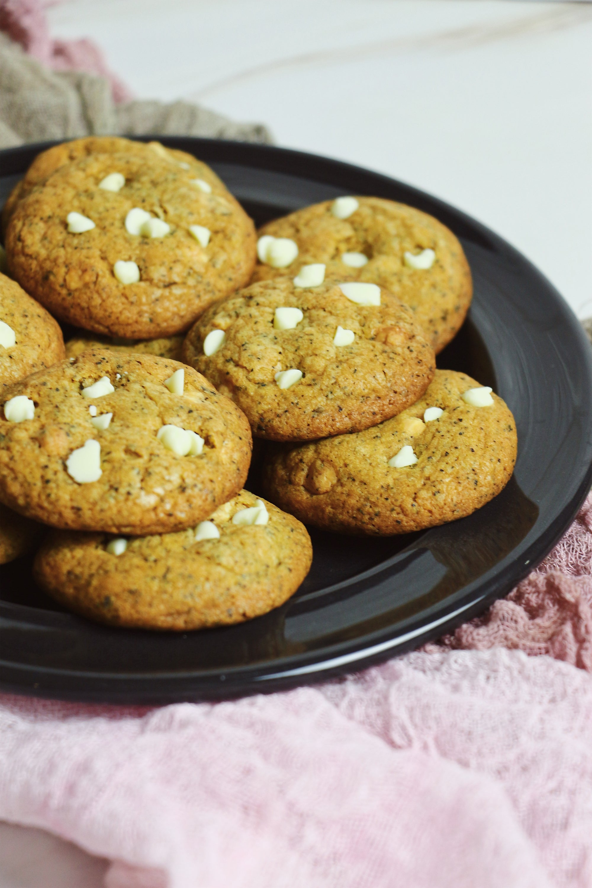 Tea Par-tea | Earl Grey, Lavender, & White Chocolate Chip Cookies (~24 cookies)