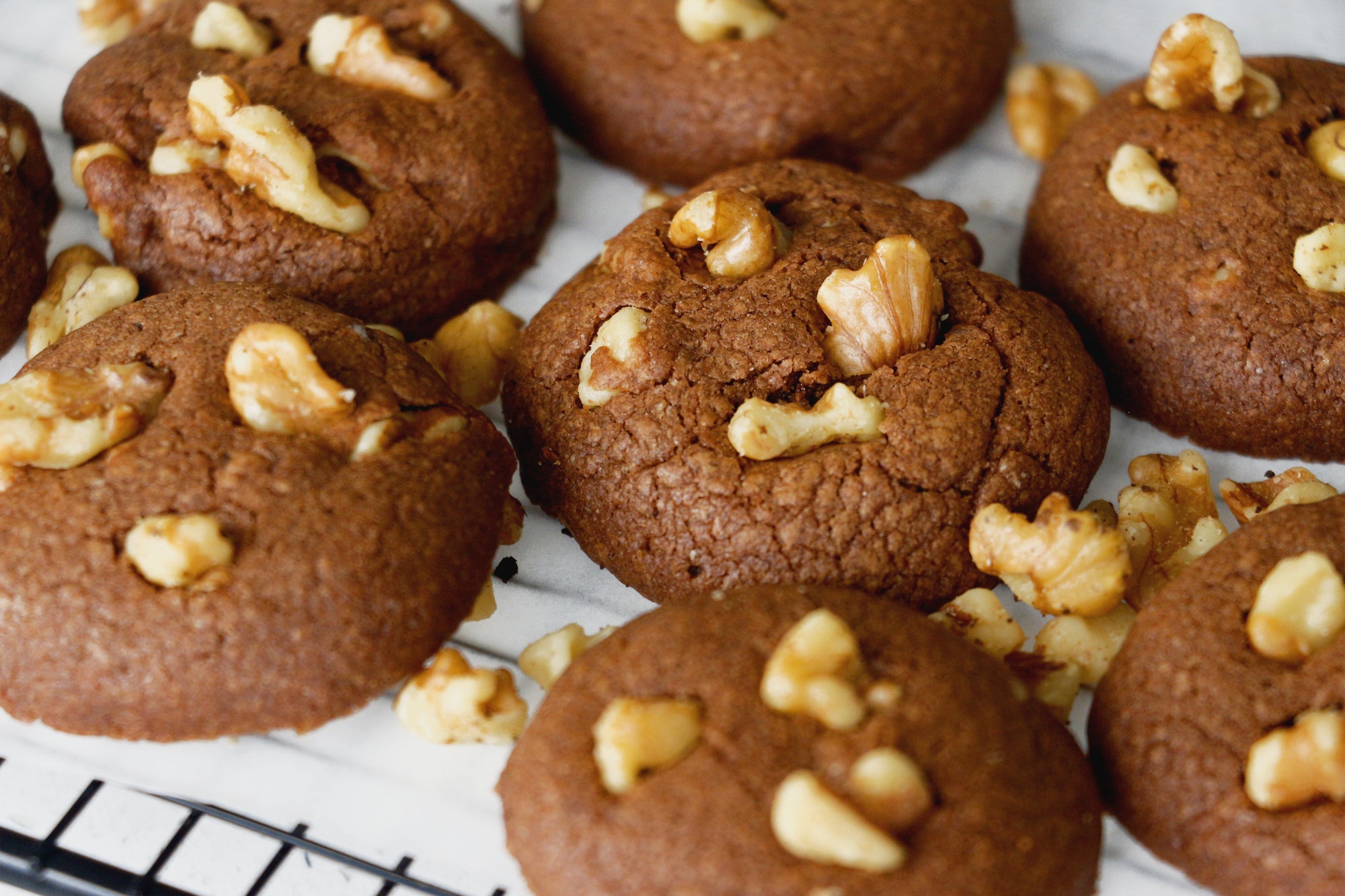Health Nut | Walnut Cocoa Cookies (~24 cookies)