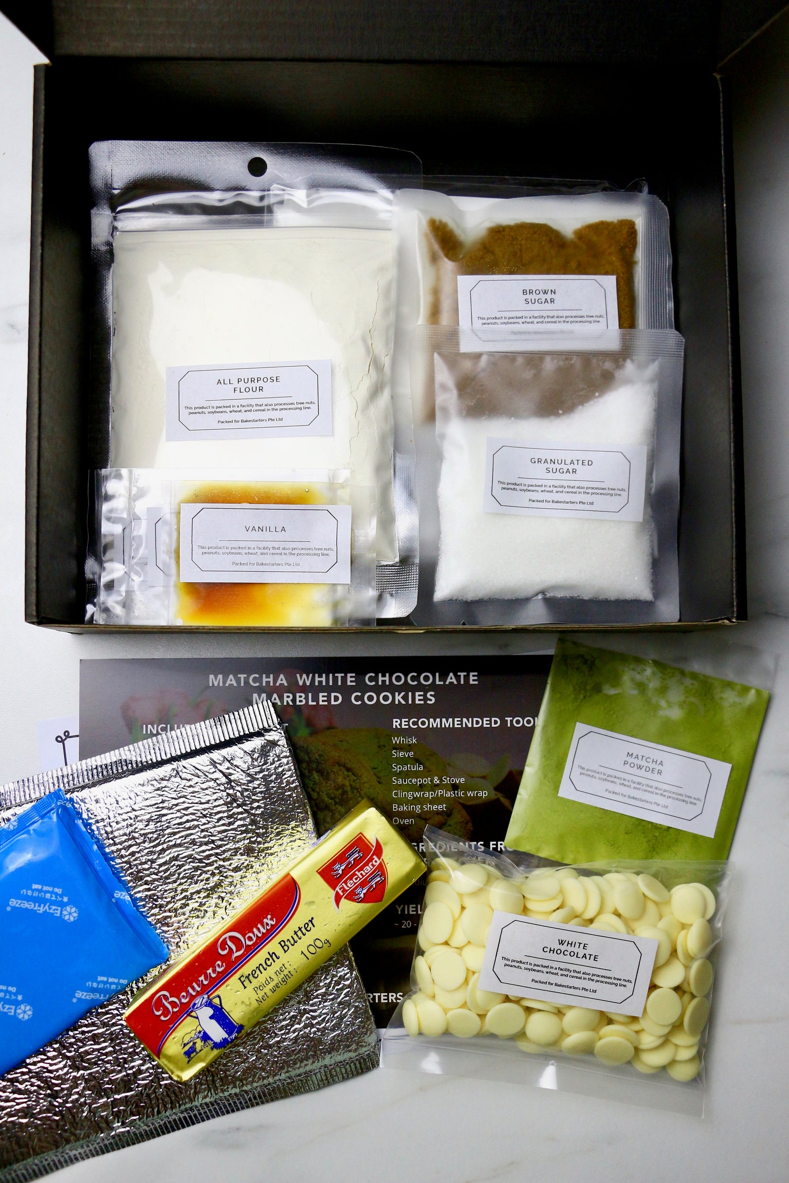 The Matcha-rena | Matcha White Chocolate Marbled Cookies (~24 cookies)